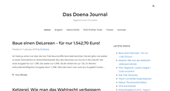 Desktop Screenshot of doena-journal.net