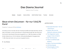 Tablet Screenshot of doena-journal.net